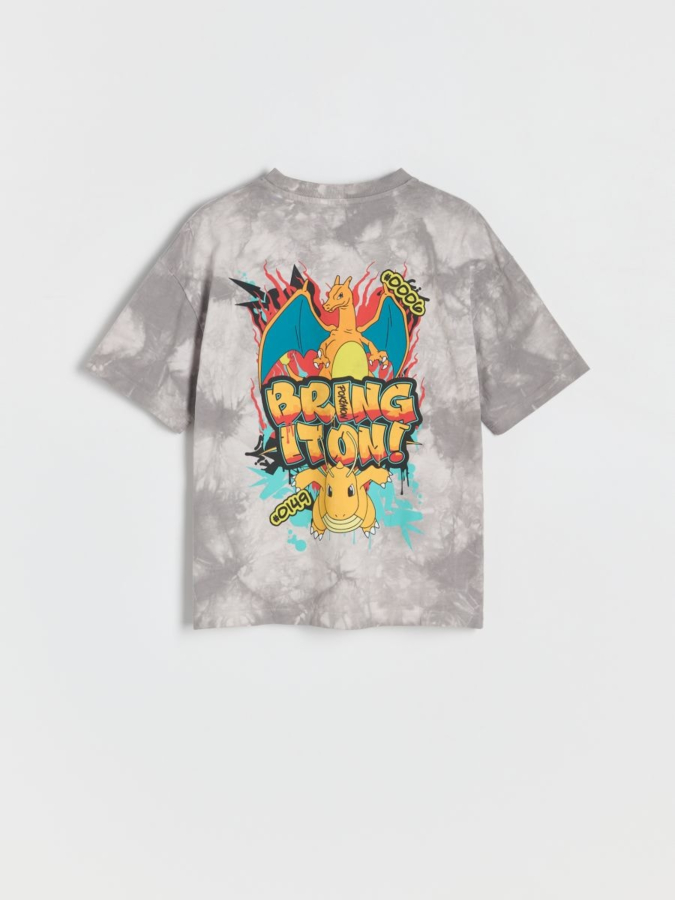 טי-שירט פוקימון אוברסייזד