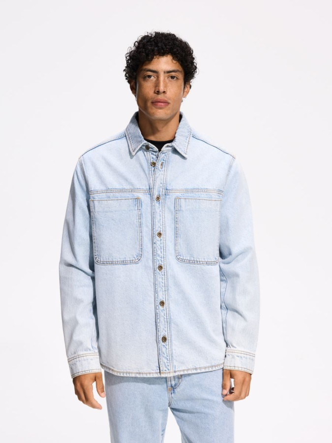 חולצת ג'ינס Regular Fit