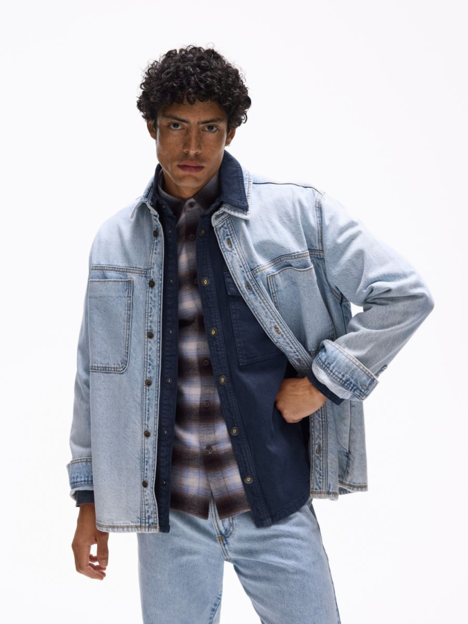 חולצת ג'ינס Regular Fit