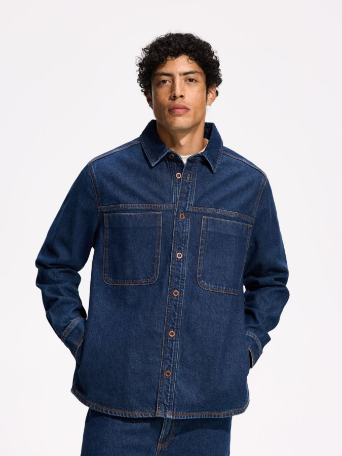 חולצת ג'ינס Regular Fit