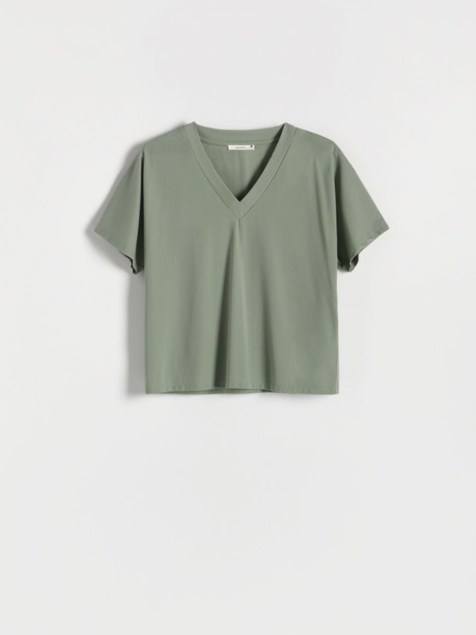 טי קצרה בייסיק חלק