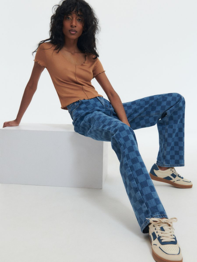 טי שירט חלקה Slim Fit