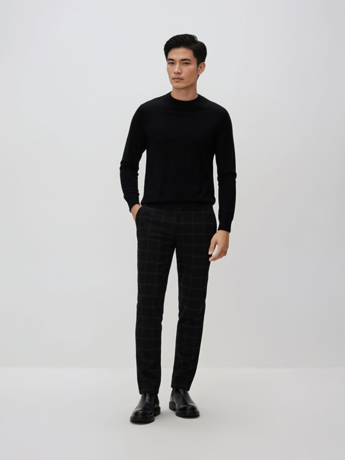 מכנסי צ'ינו בגזרת Slim Fit