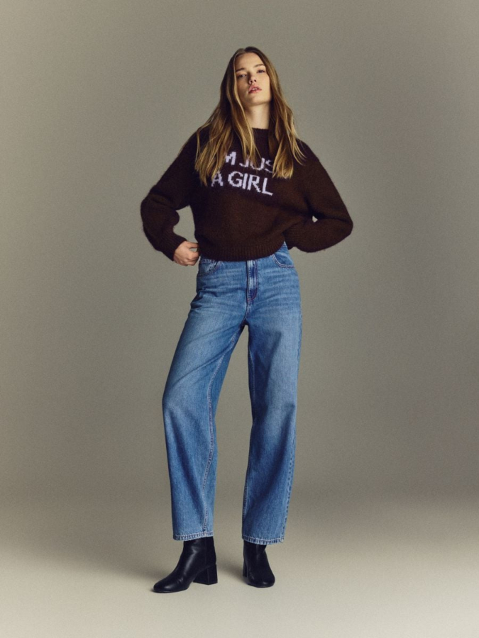 ג'ינס בגזרה Barrel