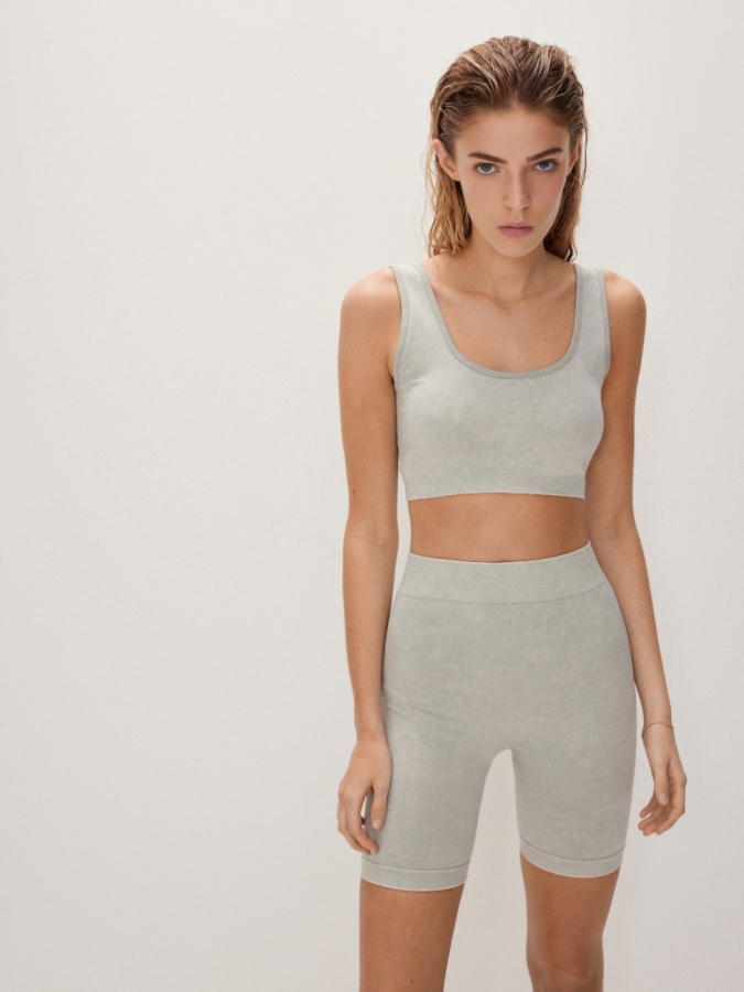 טייץ בייקר קצר seamless