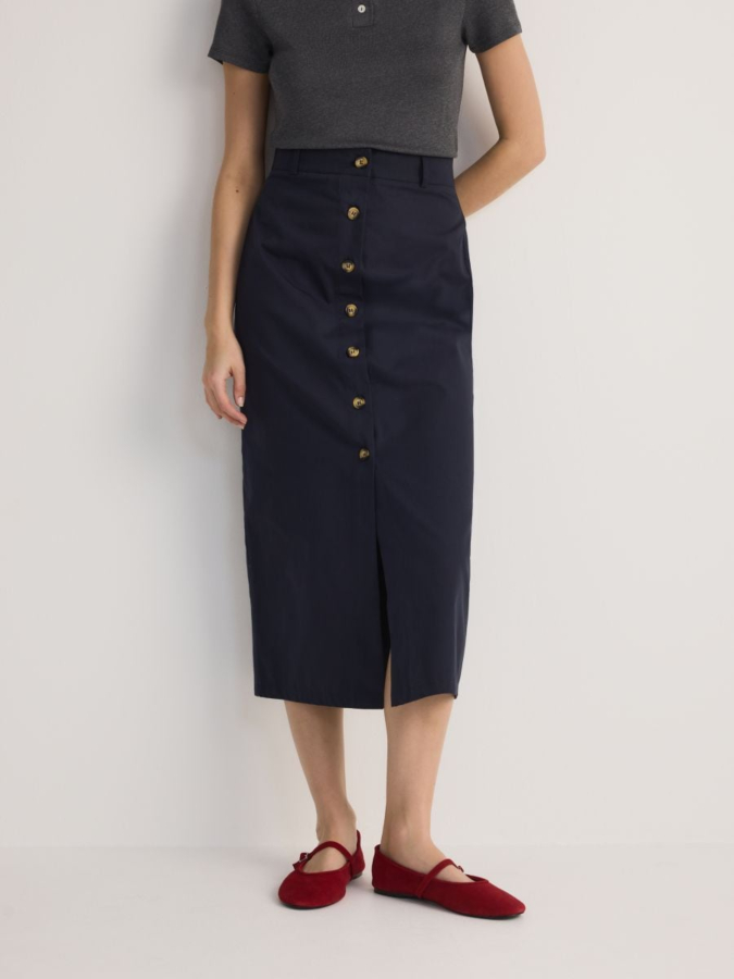 חצאית כותנה מידי