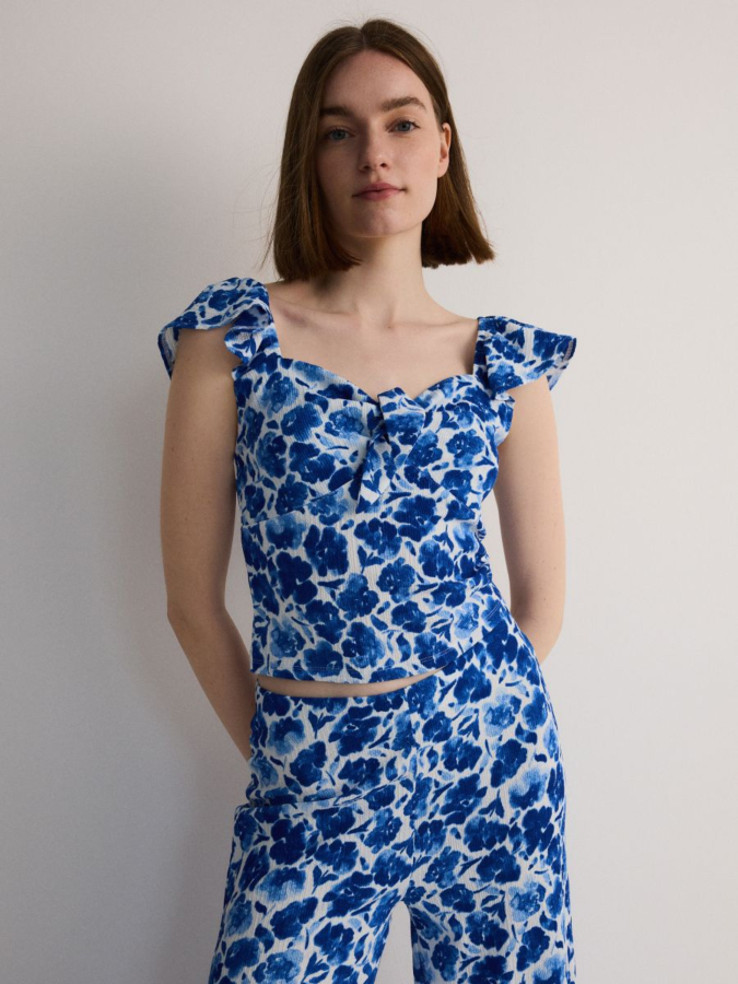 מכנסיים מתרחבים ג'רסי