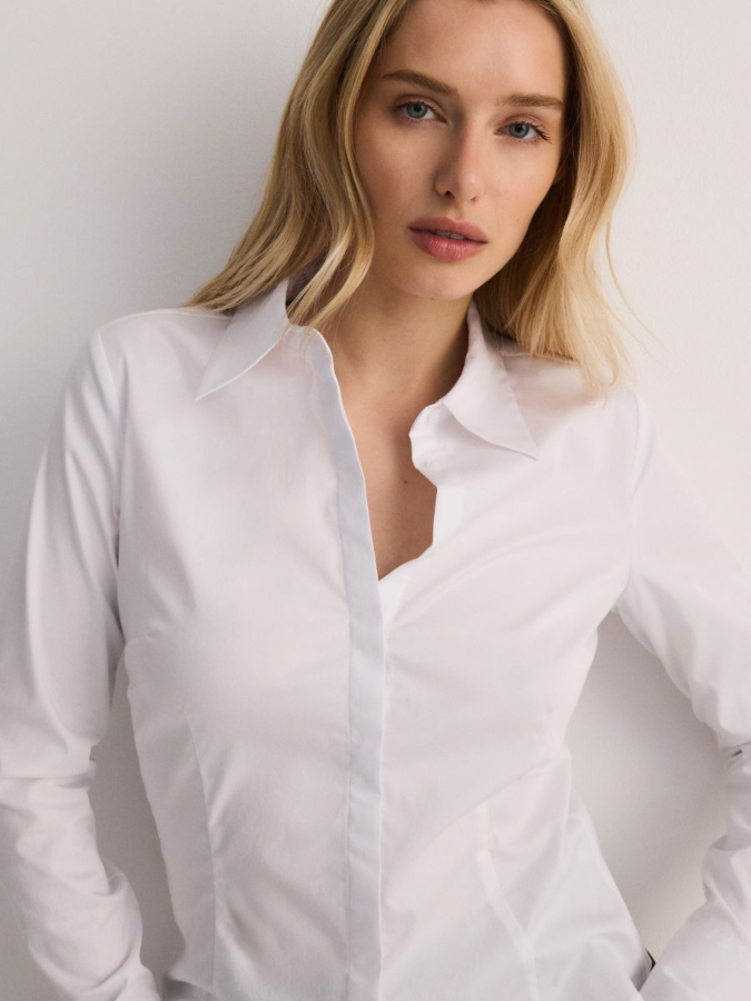 חולצת כותנה כפתורים