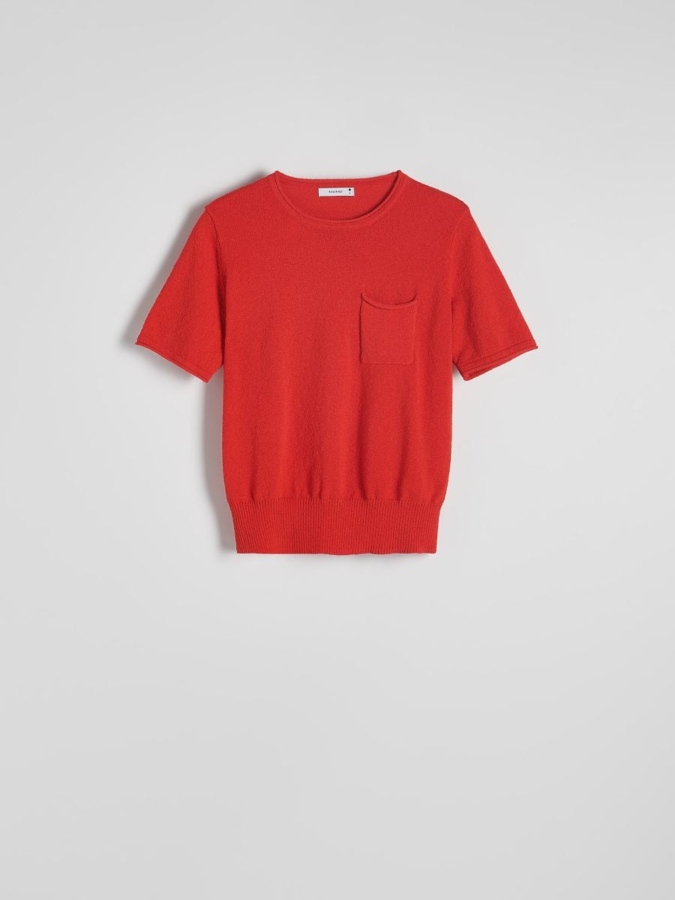 חולצת סריג עם כיס