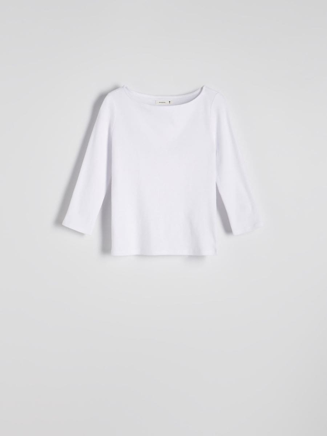 חולצת טי ארוכה כותנה