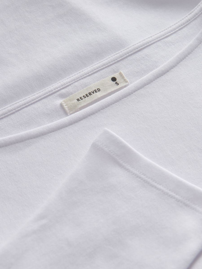 חולצת טי ארוכה כותנה