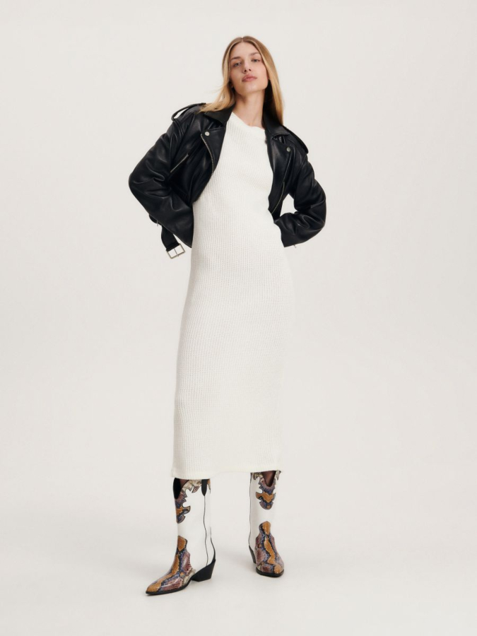 שמלת ג'רסי כותנה