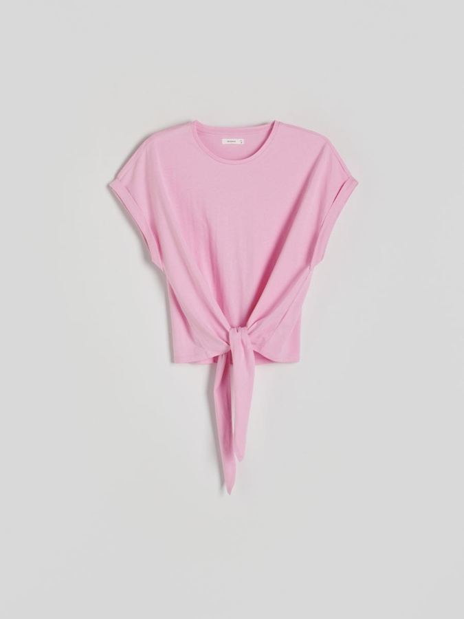 חולצת טי עם קשירה